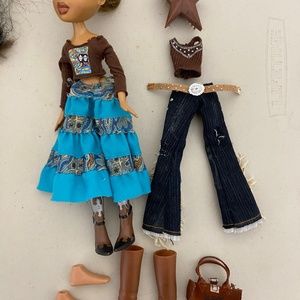 2001 Bratz Doll - Wild Wild West Yasmin 10”